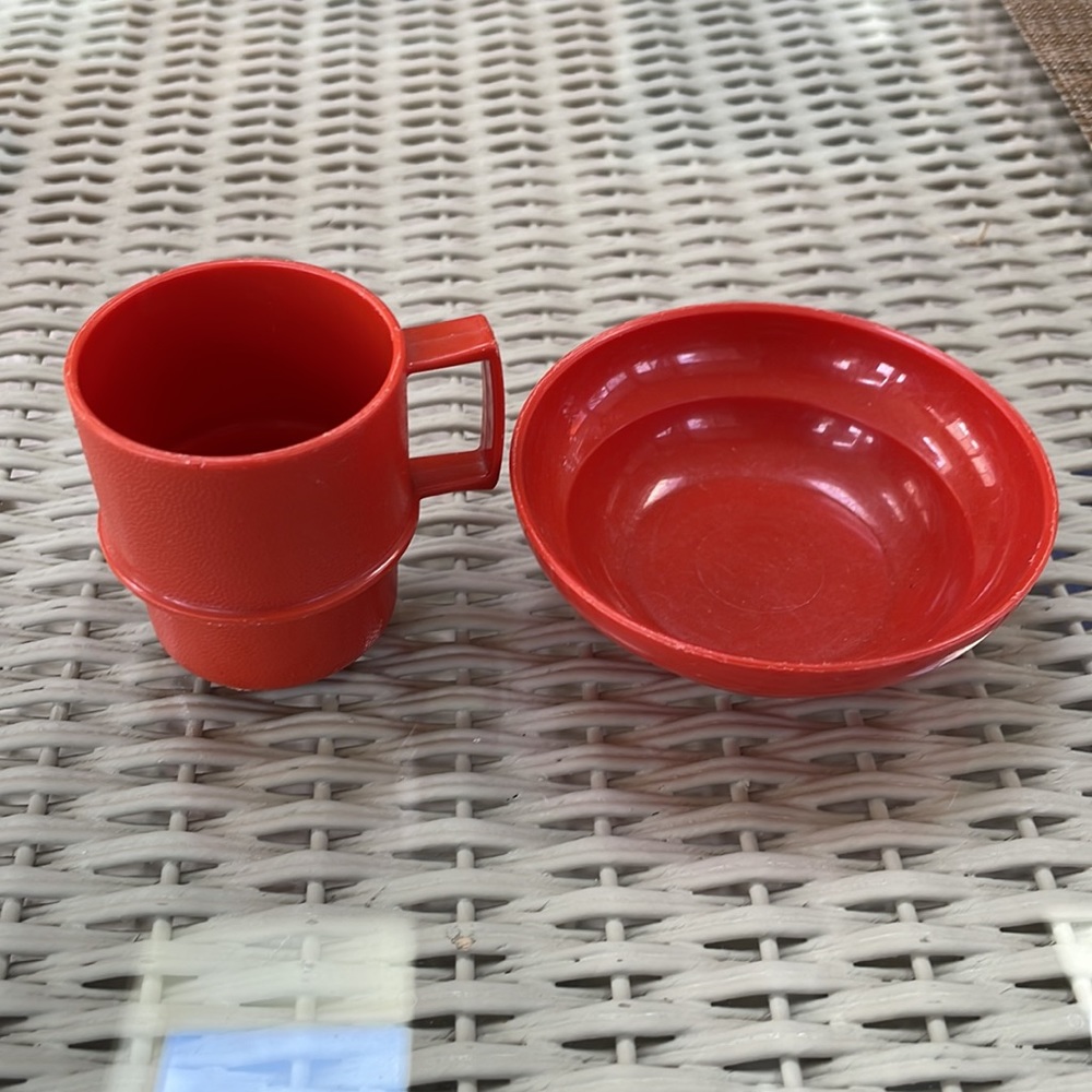Vintage Tupperware Child’s Playset. (1970s)